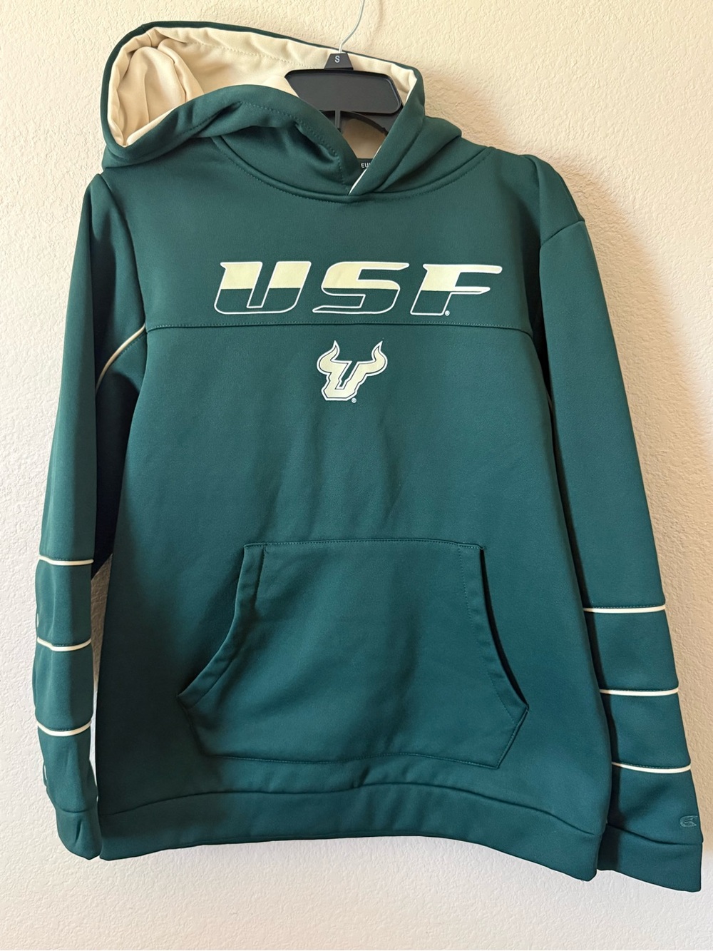 Colosseum South Florida Bulls Unisex Green Hoodie Sweatshirt Youth XL (20)